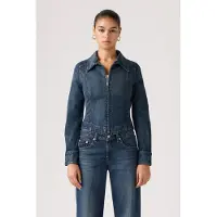 Levi's Stretch Fitted Trucker Jacket Taglia: XS | Giacche di jeans Outlet | Donna