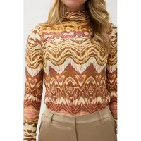 Esqualo Top Gathering Dreamstory Print Taglia: S | Maglie a manica lunga Outlet | Donna
