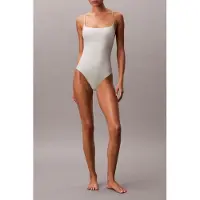 Calvin Klein One Piece Sky Gray Taglia: L | Costumi Interi Outlet | Donna | Grigio