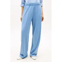 Tommy Hilfiger Gold Button Script Sweatpants Clear Water Taglia: XS | Pantaloni da tuta Outlet | Donna