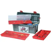 Tayg Cassetta degli attrezzi con 2 walkman e un organizer