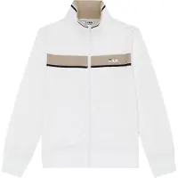 FILA Campasso Regular Taped Track Jacket Bright White-white Peppe Taglia: 134/140 | Giacche Outlet | Unisex | Bianco