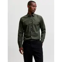 Jack & Jones Camicia 'JJJOE' verde scuro