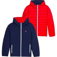 Flotte - Piumino reversibile - Charonne Indigo Rouge per Uomo - Taglia M - Blu navy