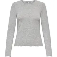 ONLY Maglietta 'ONLVirro' grigio chiaro