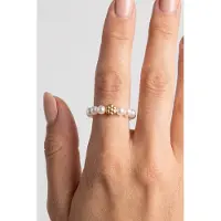 Purelei Anxiety Shiny Bloom Ring Gold / 56-60 Taglia: M-L | Anelli Outlet | Donna | Giallo