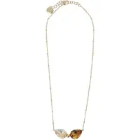 Otazu Classic Drop Necklace Topaz Gold, Brown Taglia: OS | Collane Outlet | Donna | Marrone