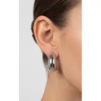 Purelei Big Drop Ohrringe Silver Taglia: OS | Orecchini Outlet | Donna | Grigio