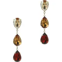 Otazu Triple Drop Earhangers Topaz Gold, Brown Taglia: OS | Orecchini Outlet | Donna | Marrone