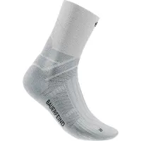 Bauerfeind Sports Run Performance Mid Cut Socks Calze da running Uomo (46-49, grigio)