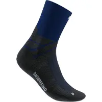 Bauerfeind Sports Run Performance Mid Cut Socks Calze da running Uomo (46-49, blu)