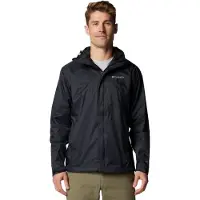 Columbia Watertight II Jacket Giacca antipioggia Uomo (S, nero)