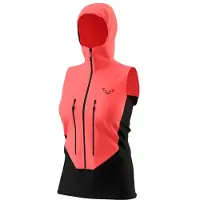 Dynafit Women's Blacklight Softshell Vest Gilet softshell Donna (XL, rosso)