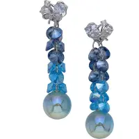 Avant Garde Orecchini blu