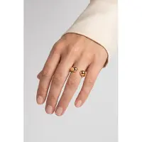 Purelei Embrace Ring Gold / 56-60 Taglia: S-M | Anelli Outlet | Donna | Giallo