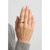 Purelei Island Ring Gold / 56-60 Taglia: M-L | Anelli Outlet | Donna | Giallo