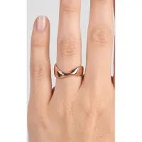 Purelei Swing Ring Rosegold / 50 Taglia: 50 | Anelli Outlet | Donna | Rosa