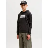 Jack & Jones Kids Junior Felpa 'JCOFusion' grigio / grigio chiaro / nero