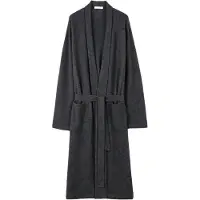 GOBI Cashmere Accappatoio lungo 'Men's Cashmere Robe' antracite