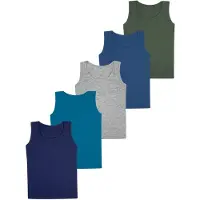 LOREZA Maglietta intima 'Jungen Unterhemden Colin' colori misti