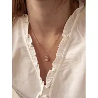 Hey Happiness Collana 'Pisces' oro rosé