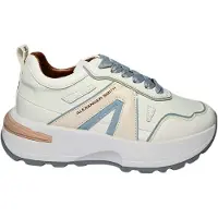 Alexander Smith Scarpe Donna Sneakers Liverpool Woman White Light Avio
