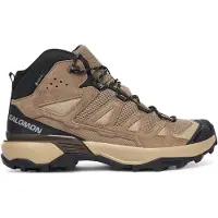 Salomon - Scarpe escursionismo in giornata in GORE-TEX - X Ultra 360 Ltr Mid GTX Dsrtan/Wa per Uomo in Pelle - Taglia 42 2/3 - Beige