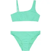 Roxy Kid's Hippie Hour Assymetric Bra Set Bikini Bambini (16 Years, turchese)