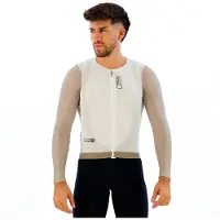 Castelli Corretto L/S Jersey Maglietta da ciclismo Uomo (XL, grigio)