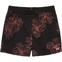 Billabong Sundays Layback Pantaloncino da bagno Uomo (S, nero)