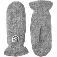 Hestra Basic Wool Mitt Guanti (6, grigio)