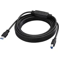 Vision Cavo Usb-a A Usb-b Tc 5musb3.0+/bl