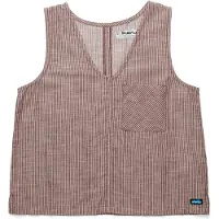 KAVU Women's Vacay Top Donna (XS, marrone)