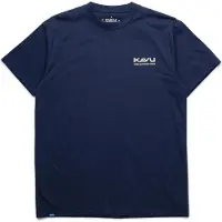 KAVU Let It Rip T-shirt Uomo (XL, blu)