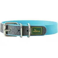 Hunter Collar Convenience Collari per cani (Halsumfang 47-55 cm - Breite 2,5 cm, turquoise)