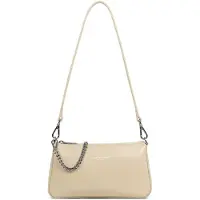 LANCASTER PARIS Borsa a tracolla 'Lancaster Sac trotteur Zippée Suave Even Beige' beige