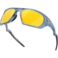 Oakley - Occhiali da sole polarizzati - Lateralis Matte Trans Abyss/Prizm 24K Polar - Grigio