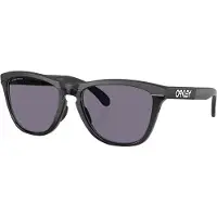 Oakley - Occhiali da sole polarizzati - Frogskins Range XL Matte Black/Prizm Grey per Uomo - Nero
