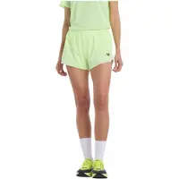 New Balance Women's Run Essentials Short 3'' Pantaloncini da running Donna (M, verde)
