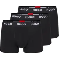 HUGO per uomo. 50469786 Confezione 3 elastici B xers Logo Cintura nero (XL), Homewear, Cotone