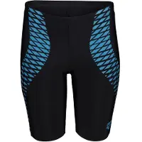 Arena Boy's Openings Swim Jammer Pantaloncino da bagno Bambini (116, nero)