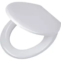 Tiger pasadena sedile per wc, elastomero termoplastico, acciaio
