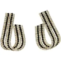 Avant Garde Orecchini 'Priscaette' bianco