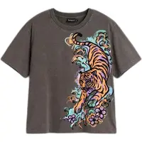Desigual Maglietta 'Tiger' nero