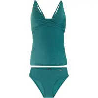 Protest Women's PRTGails Tankini Tankini Donna (36, turchese)