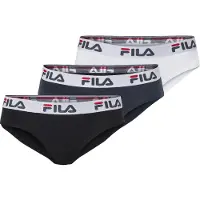 FILA Pantaloncini intimi rosso acceso / nero / bianco / offwhite