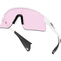 Oakley - Occhiali da sole - Stunt Devil Matte White/Prizm Low Light - Bianco
