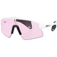 Oakley - Occhiali da sole - Stunt Devil Matte White/Prizm Low Light per Uomo - Bianco