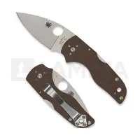 Spyderco Coltello pieghevole Lil Native Mid Blacklock Brown G10 CPM15V SPRINT
