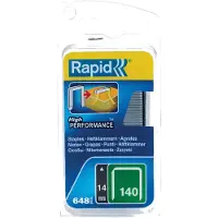 Rapid 40109576 Graffette a filo piatto tipo 140, 14 mm, confezione piccola